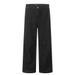 Loose Straight Jeans American High Street Design Deconstructed Split Patchwork Pleated Casual Wide-Leg Pants For Men_mkmklike.com