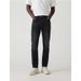 Men's Slim Fit Stretch Jeans – Classic Black Skinny Denim Pants For Everyday Wear Versatile Black Wash_mkmklike.com