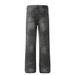 Punk Washed Gradient Denim Straight Men's Vintage Loose Dad INS Street Fashion American Style Long Pants_mkmklike.com