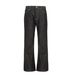 Men's Clothing Original Ounce Men's Versatile Flared Jeans Commuter Essentials Embroidered Leather Trousers Cleanfit For Men And Women_mkmklike.com