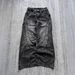 Jeans Men's American High Street Ruffian Handsome Black Gray Niche Cleanfit Washed Splicing Loose Mopping Trousers_mkmklike.com