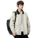 Washed Pure Cotton Workwear Lapel Jacket For Men, 2026 Spring American Retro Plus-size Trendy Versatile High Street Coat_mkmklike.com