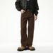 Men's Vintage High Street Cleanfit Jeans – Relaxed Straight-Leg Cotton Denim With Whisker & Distressed Details (Sizes 28-38)_mkmklike.com