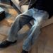 Men's Clothing Denim Jeans Trendy American Retro Street Style Loose Fit Wide Legs Slimming Casual Trousers For Men And Women_mkmklike.com