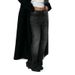 Women's Clothing Retro Personality Hot Diamond Distressed Loose Wide Leg Low Waist Jeans Fashion Casual Pants_mkmklike.com