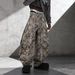 Leopard Print Washed Straight-Leg Jeans – American Streetwear Distressed Denim With Hand-Painted Animal Print (Relaxed Fit, Low Waist, No Stretch)_mkmklike.com