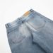 Men's Clothing Retro Men's Jeans Men's Gradient White Cat Whisker Trendy Brand Loose New Versatile Boys Pants_mkmklike.com