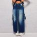 Women's Clothing New Denim Fashion Bag Slit Long Skirt Source_mkmklike.com