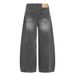 Punk Wasteland Denim Scimitar Men's Long Trendy Distressed Washed Wide-Leg Loose Banana Pants_mkmklike.com