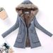 Women's Clothing 2024 Winter New Medium Long Cotton Coat Women's Large Fur Collar Lambskin Coat Plus Velvet Thickening Loose Cotton Clothes Trendy_mkmklike.com