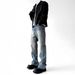 Men's Clothing Men's Vintage Washed Denim Jeans - Straight To Slightly Flared Fit, Cleanfit Aesthetic, Streetwear Vibe, Comfortable Cotton Fabric_mkmklike.com