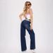 ELLE Cross-Border 2025 New High-End Jeans Winter Straight Slim Casual Loose Pants_mkmklike.com