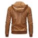 2023 European size men's leather jacket washed leather hooded leather jacket plus velvet warm leather jacket large size men's jacket 1603_mkmklike.com