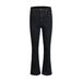 Men's Slim Fit Floor Length Trousers Black Slightly Flared Trendy Jeans American High Street Style Vibe Long Ribbon_mkmklike.com
