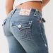 Women's Sexy High-Waisted Embroidered Jeans – True Religion Inspired, Vintage Washed, Skinny Fit, Stretch Denim (S-Xxl, Flare & Tapered Options)_mkmklike.com