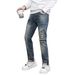 BOY BOY Autumn Winter European Version Trendy Fashion Blue Jeans Men's Pants High-end One-piece Dropshipping_mkmklike.com