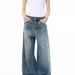 Men's Clothing Vintage American Style High Street Loose Fit Straight Leg Jeans - Long Casual Denim Pants With Mid Waist & Slight Stretch_mkmklike.com