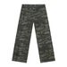 Men's Clothing Rose Camouflage Wide Leg Straight Leg Pants Stylish Trendy Denim Jeans For Men For Formal & Casual_mkmklike.com