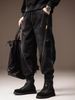 Men's Clothing Retro Workwear Jeans For Men, Autumn New Style, Loose Fit, Harem Style, Jogger Cuffs, Casual Long Pants._mkmklike.com