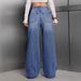 High Waisted Loose Fitting Straight Leg Jeans For Women Button Design Relaxed Everyday Wear Comfortable Feshion_mkmklike.com