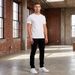 Men's Clothing Men's Casual High Street Skinny Jeans Stylish Versatile Style For Formal & Casual For Men Casual High Street Skinny Jeans_mkmklike.com