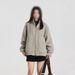 GOOOE77 "Warm Realm" Autumn New Short Loose Fit Stand Collar Fashion Versatile Men's Jacket Coat_mkmklike.com