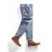 Large Size Men's Clothing Spring And Summer Thin Elastic Nine-point Jeans Men's Trendy Brand Plus Fat Size Fat Jeans Men's_mkmklike.com