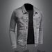 Loom 2024 Trendy Jacket For Men, Autumn New Style, Turn-down Collar, European And American Motorcycle Jacket, Multi-pocket,_mkmklike.com