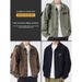Loom Italian Denim Men 2025 Loose Workwear Jacket Spring Autumn Style Middle-aged Men's Top_mkmklike.com