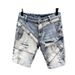 Men's Distressed Denim Shorts Vintage Streetwear Ripped Cargo 5 Inch Summer Sizes 28 X 36_mkmklike.com