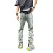 Women's Mid-Rise Straight-Leg Jeans – Minimalist Style | Washed Denim | Effortless Casual & Streetwear Aesthetic (S-3xl)_mkmklike.com