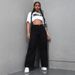 Women's Wide Leg Jeans Loose Slimming Denim American Style Floor Length Washed Effect for Spring Autumn Collection_mkmklike.com