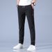 Men's Clothing Manufacturers wholesale new style men's casual pants for construction sites men's slim straight men's plus velvet long pants men_mkmklike.com