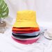 Hot Sale 1PC Fisherman Cap Candy Color Practical Sun Caps Unisex Casual Cotton Bucket Hat Outdoor Sunscreen Women Men Fashion_mkmklike.com