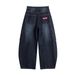 Men's Clothing Fashion Brand 2025 New American Loose Overalls Retro Washed Jeans Straight Leg Wide Leg Pants Men And Women_mkmklike.com