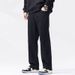 Nordmann Straight Black Jeans For Men, Autumn And Winter Style, Loose Wide-Leg Casual, American Retro High Street Cool Long_mkmklike.com