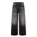 American Retro Old Washed Black Straight Jeans Men's Trendy Brand Loose Casual Versatile Long Pants Foreign Trade_mkmklike.com