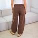 Women's Distressed Relaxed Fit Jeans – Vintage Washed High Waist Wide Leg Denim Pants (Dark Brown/Navy/Army Green, S/M/L/XL/XXL)_mkmklike.com