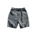 Loose Fitting Straight Leg Cropped Jeans for Men And Teenagers Thin Summer Style Trendy Casual Shorts_mkmklike.com