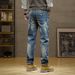 New Retro Heavyweight Denim Jeans for Young Men Straight Leg Comfortable Pants American Style Trendy Brand 2024_mkmklike.com