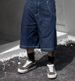 Men's West Coast Style Loose Fitting Summer Denim Shorts Trendy Five Point Pants New_mkmklike.com