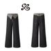 Black Paisley Patchwork Raw Denim Jeans – Unisex Straight-Leg Vintage Fit (S-3xl) Chainstitch Hem_mkmklike.com