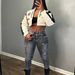 Women's Clothing Fashion Stretch Denim Fabric Women's Skinny Jeans Hole Motorcycle Style Clothing For Formal & Casual For Women_mkmklike.com
