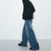 American Retro Baggy Jeans For Men – Washed Blue Wide-Leg Denim Pants, Loose Fit Straight Cut (S-XL)_mkmklike.com