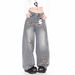 Retro High-Waist Flared Jeans – Leopard Print & Sickle Cut For Unisex Streetwear (Sizes S-XXXL)_mkmklike.com