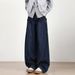 Men's Clothing Men's Trendy Wide Leg Trousers American Retro Design Curved Blade Jeans Large Pockets Loose Fit_mkmklike.com