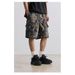 Men's Clothing Men's Loose Casual Straight Shorts Camouflage Drawstring Overalls High Street_mkmklike.com