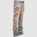 New Popular Men's Denim Straight Pants, European And American Street Fashion Ins Popular Elastic Sticker Denim Straight Pants_mkmklike.com