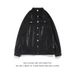 Loom Vintage Graffiti Denim Jacket For Men Spring Autumn European American Style Workwear Cool Trendy Brand Youth Men's Coat_mkmklike.com