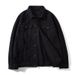 Loom S005 Spring And Autumn Black Large Trendy Plus Size Men's Denim Jacket Elastic Slim Fit New Workwear_mkmklike.com